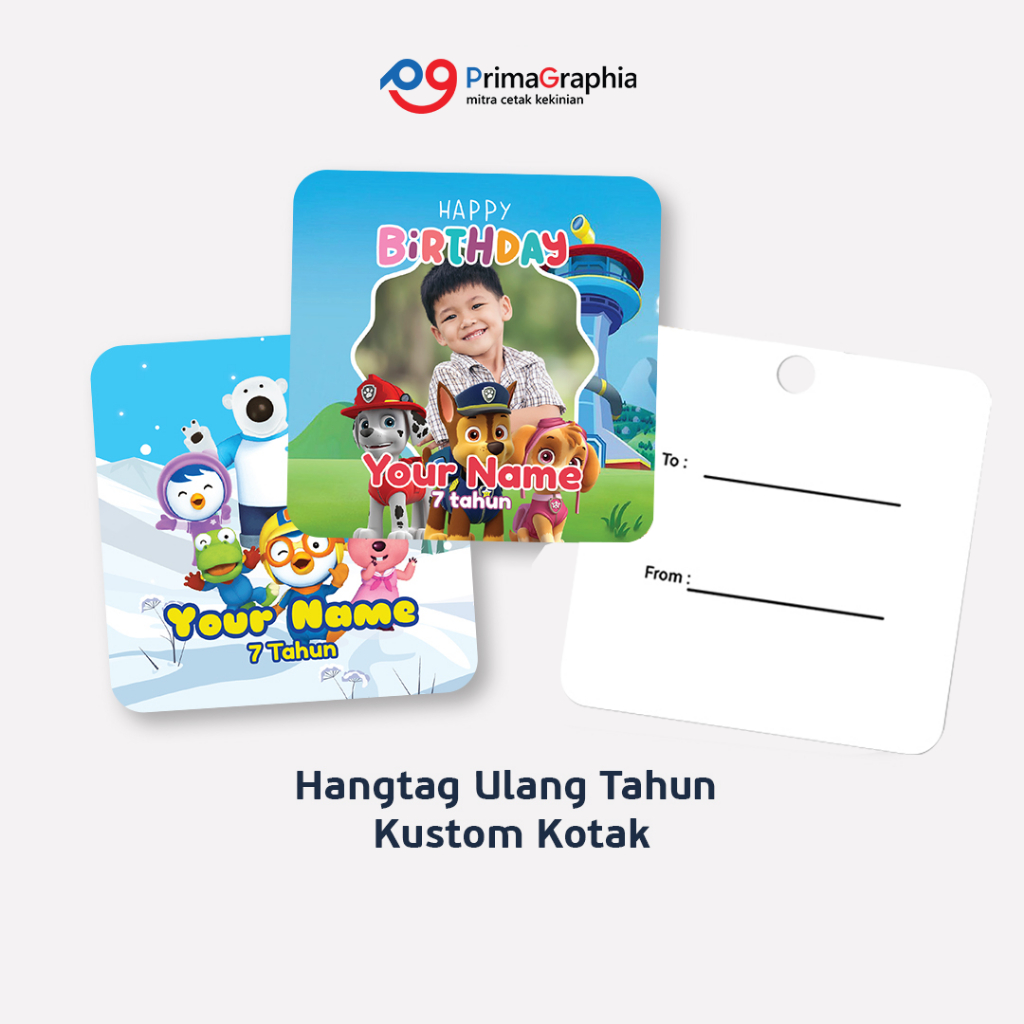 

Cetak Hang Tag Ulang Tahun Kotak 2 Sisi Custom Desain Template