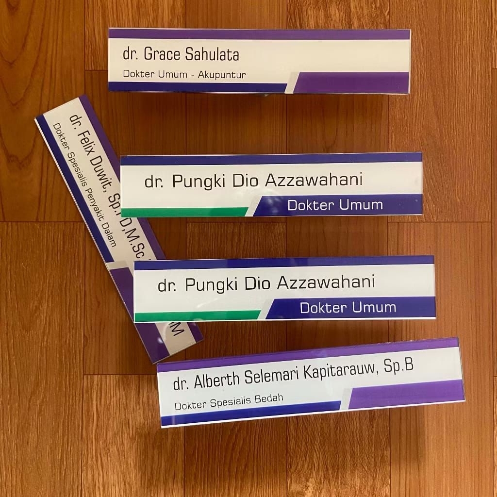 

Daftar Nama Karyawan, Akrilik Nama Karyawan, Daftar Nama Petugas