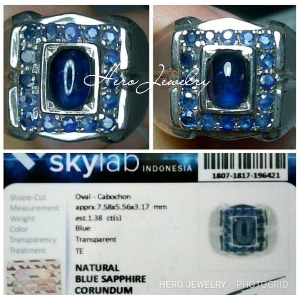 Natural Blue Sapphire Batu Safir Ada garnet tsavorite alexandrite chrysoberyl topaz tourmaline spine