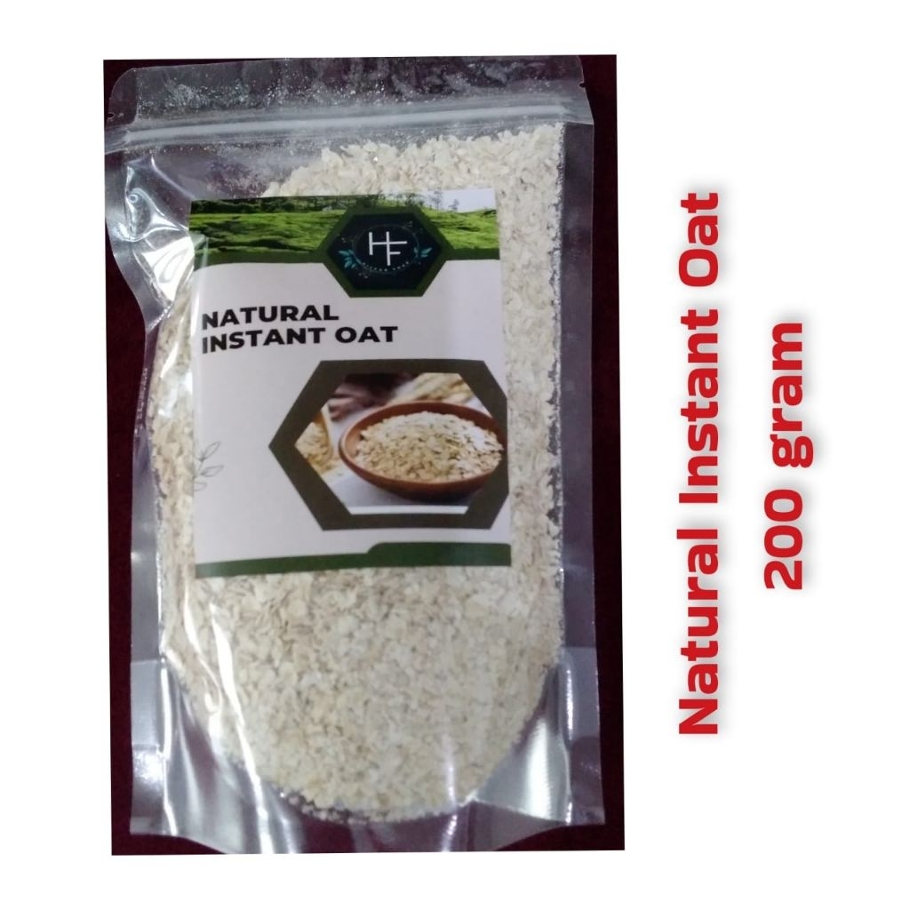 

Natural instant oat 200 gram ( oat siap saji)