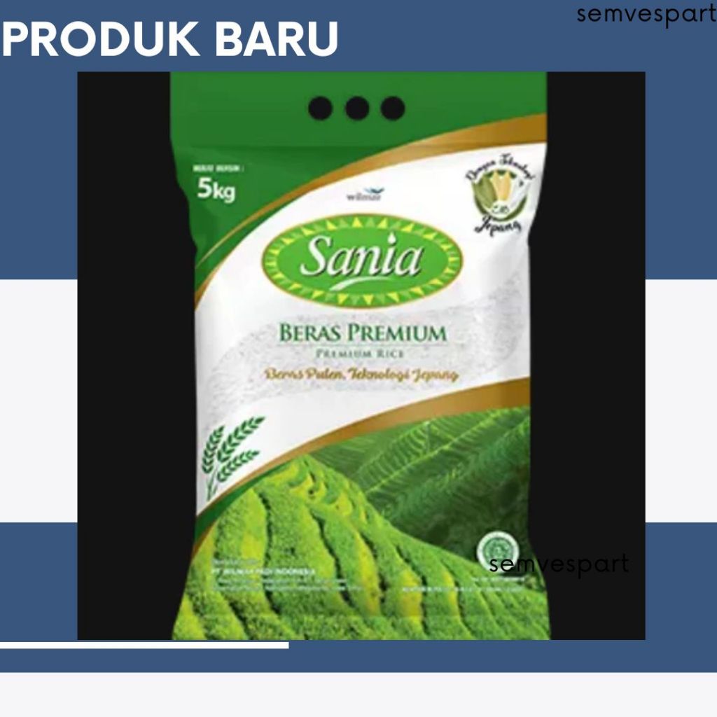 

TERMURAH BERAS Sania 5Kg