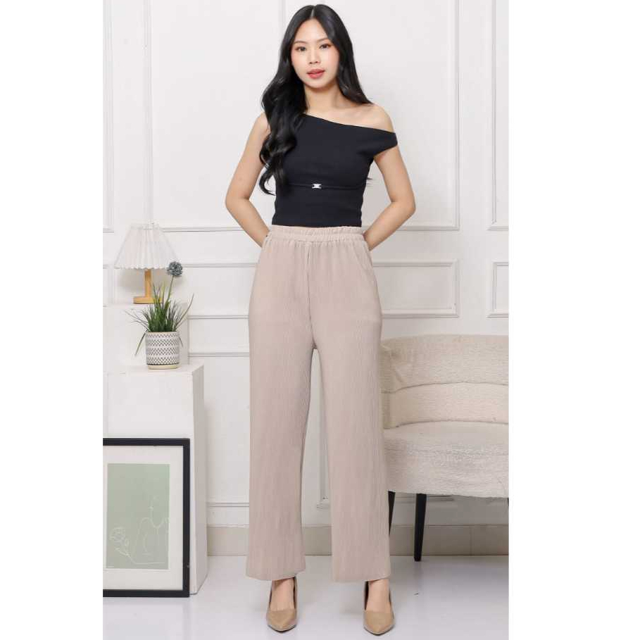 Celana Kulot Plisket Lidi / Kulot Lidi / Plisket Lidi / Celana Plisket