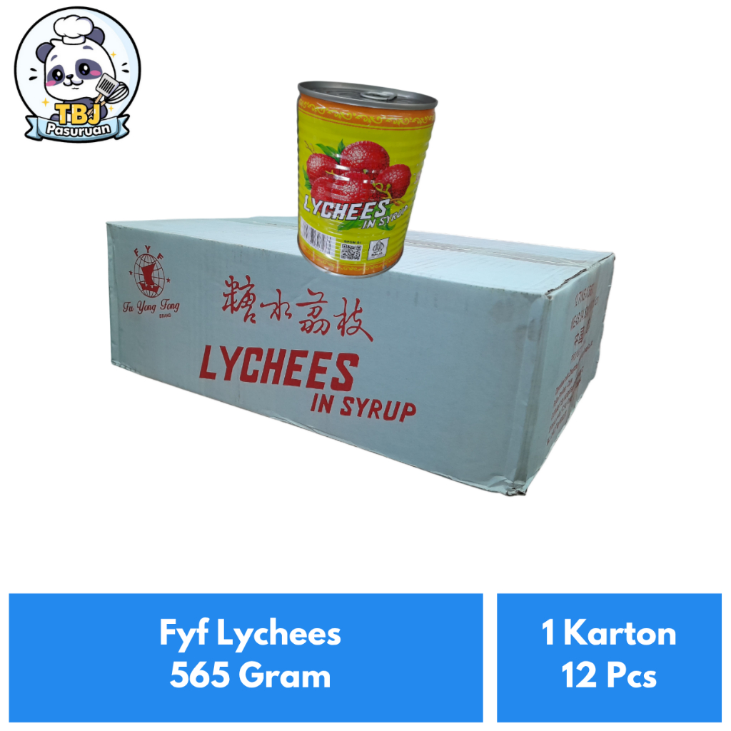 

Fyf Lychees 565 Gram Kemasan 1 Karton Isi 12 Pcs