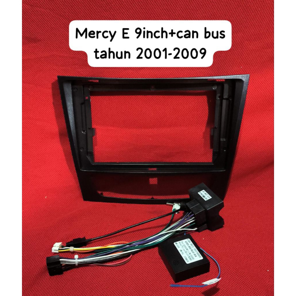Head unit Android 9inch Mercy E class W211 2001-2009 + can bus