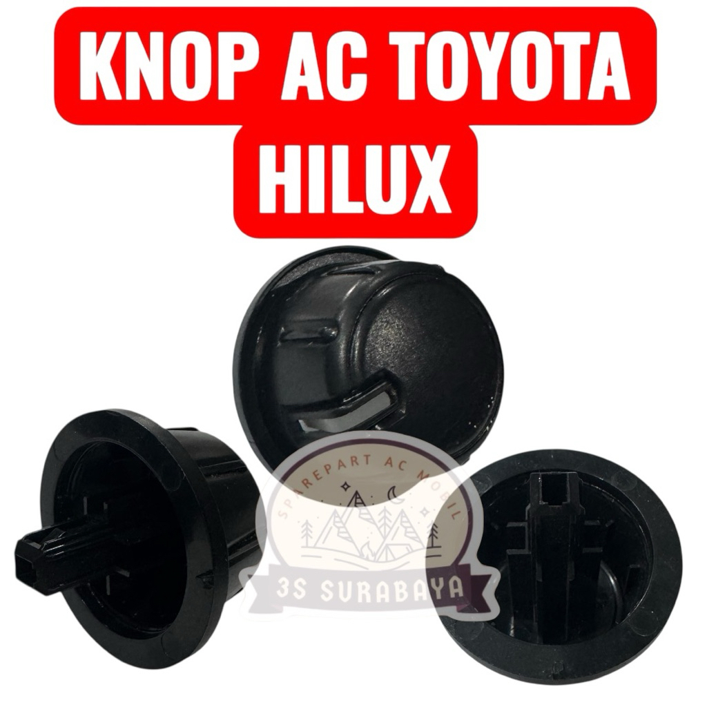 Knop Ac Toyota Hilux Ac mobil Putaran Dashboard ASLI (Baru/New)