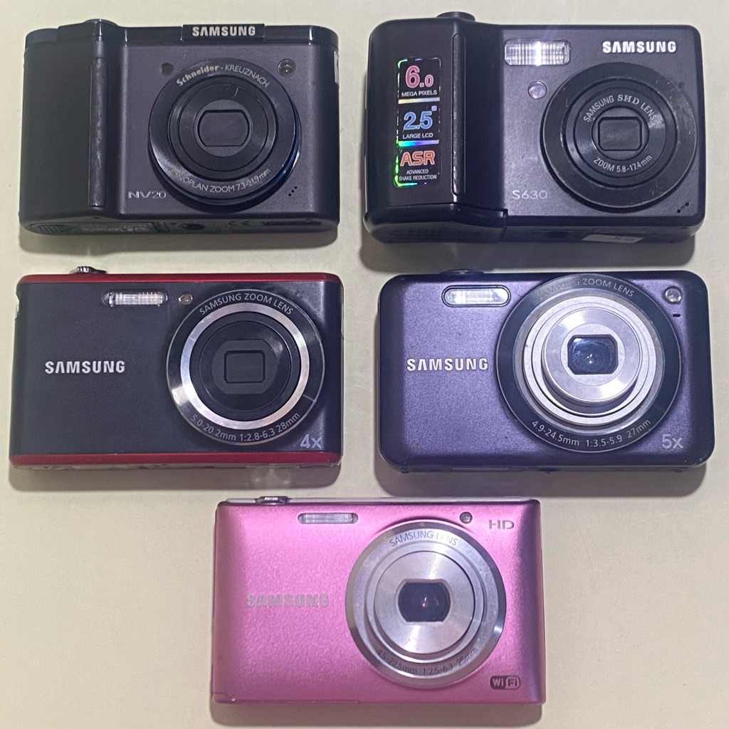 [BACA DESC] Kamera Digital SAMSUNG Pocket Digicam Camdig Bekas Second Murah Berkualitas Jual Apa Ada