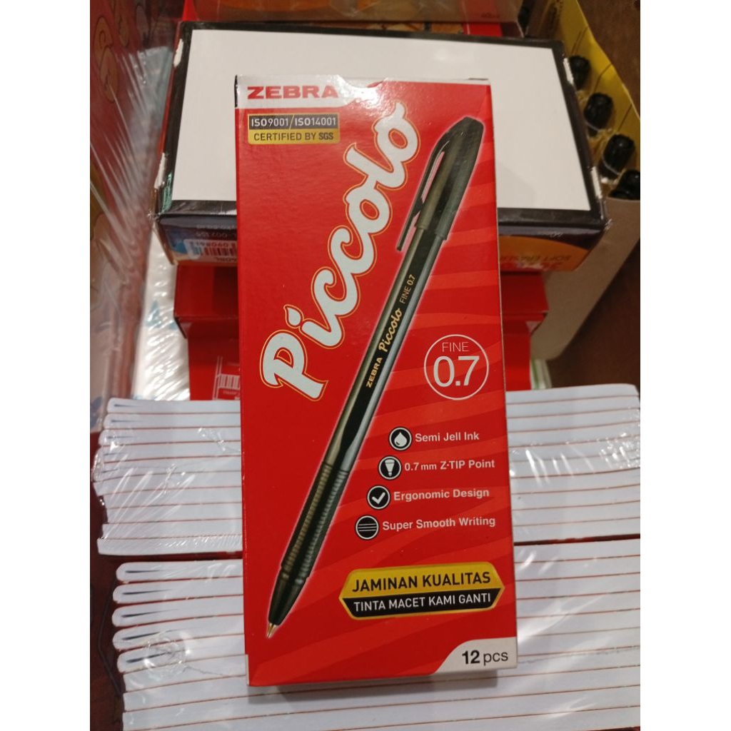 

BOLPEN PICCOLO ZEBRA PER PAK ( 12 PCS)