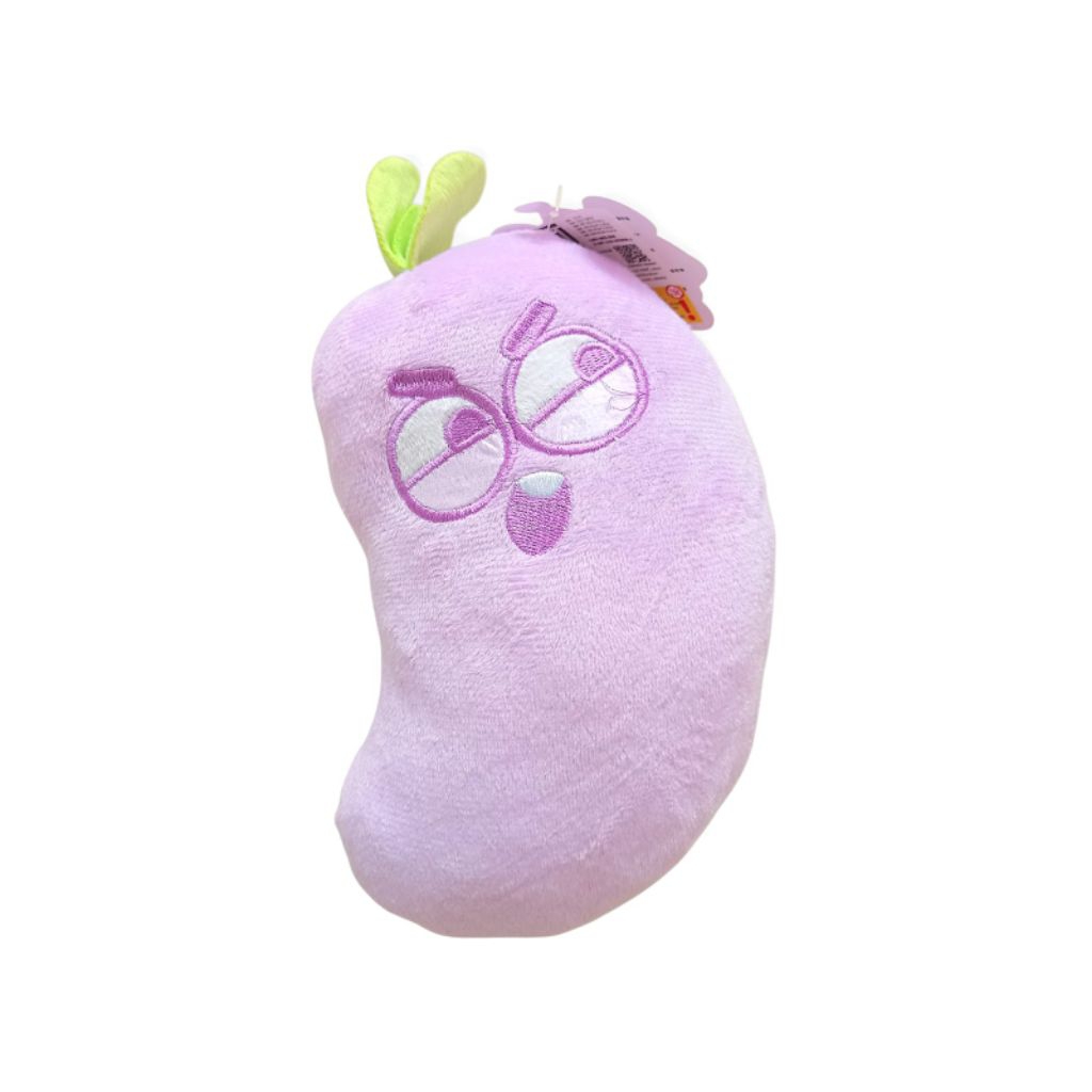 Cute Fluffy Doll Purple Eggplant Boneka Bulu Halus Lembut Bentuk Terong Ungu