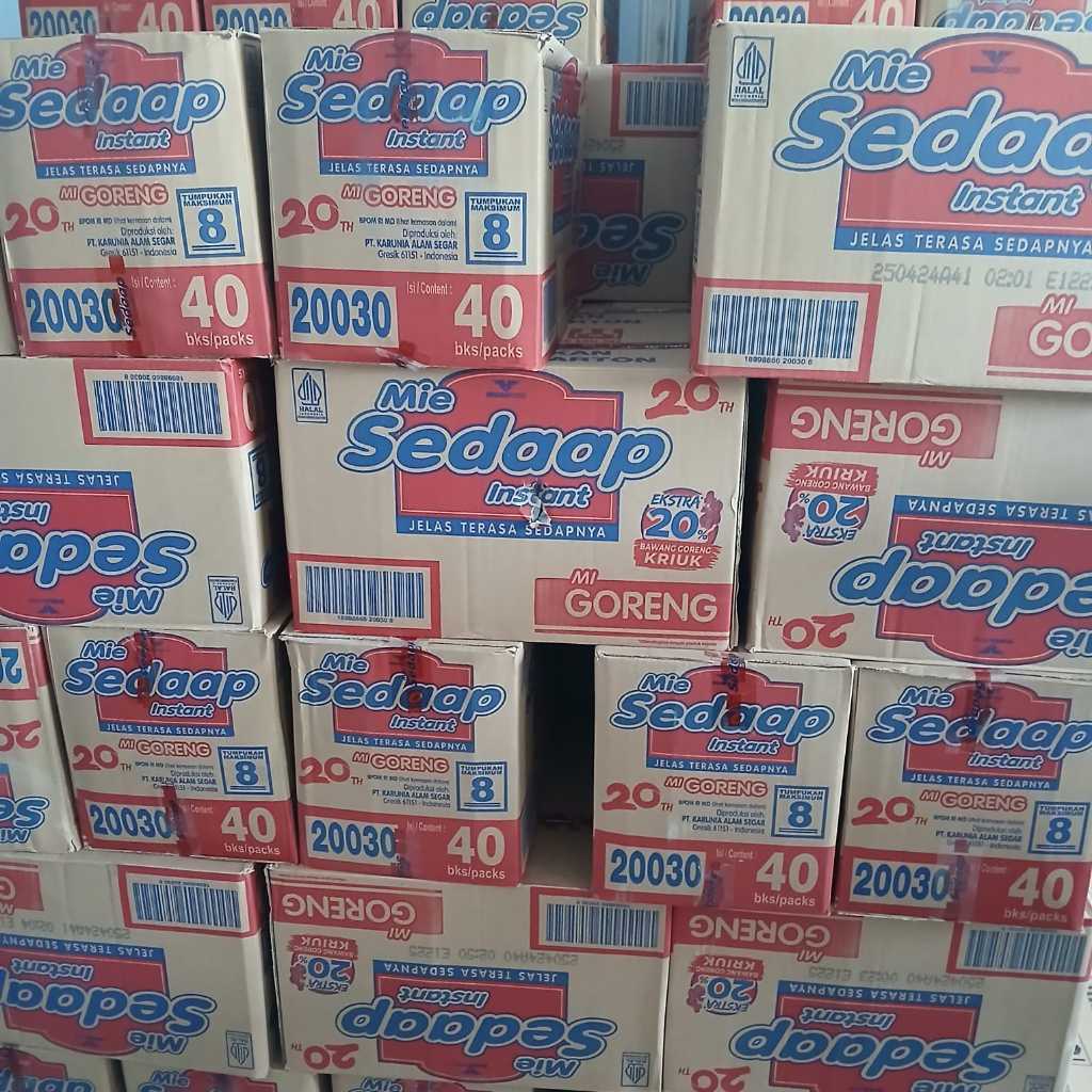 

Mie Sedaap Goreng & Soto 1 Dus isi 40 pcs - MP Jatim