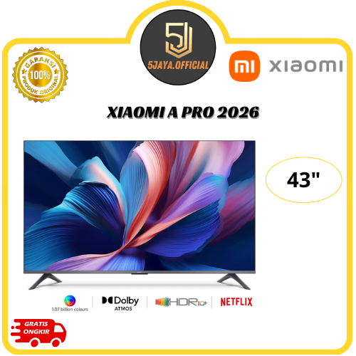 TV QLED Xiaomi 4K Google 43Inch - 43 A PRO 2026 QLED Xiaomi