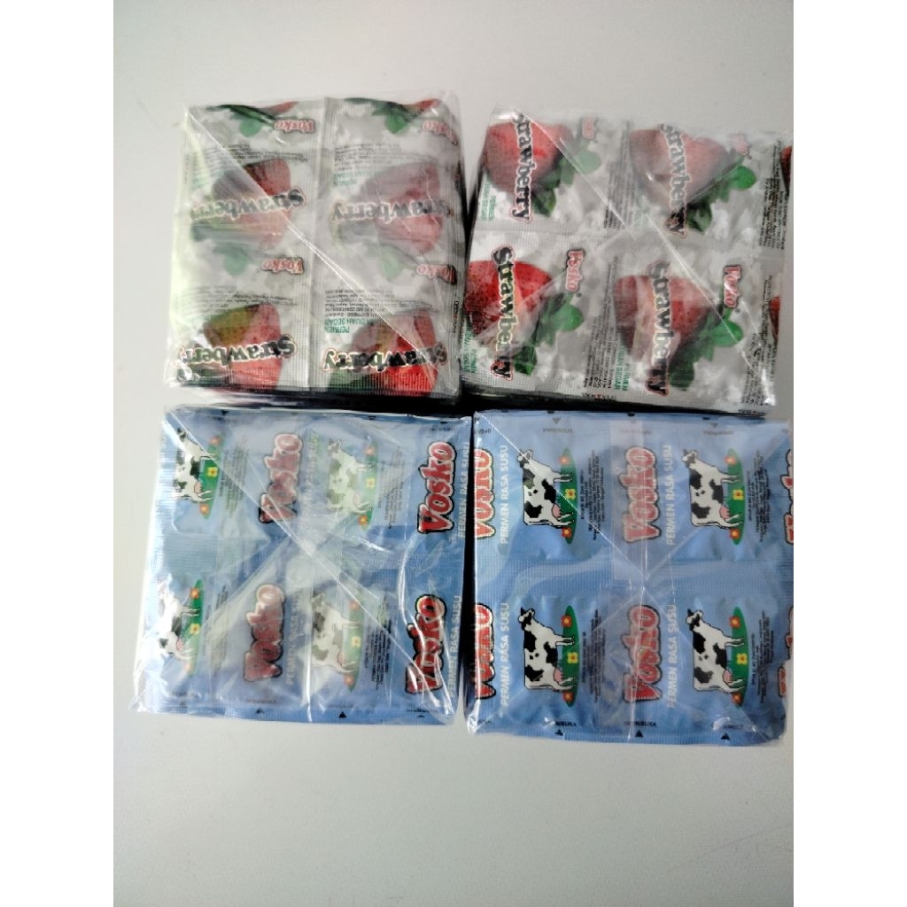 1PACK PERMEN VOSKO RASA BUAH