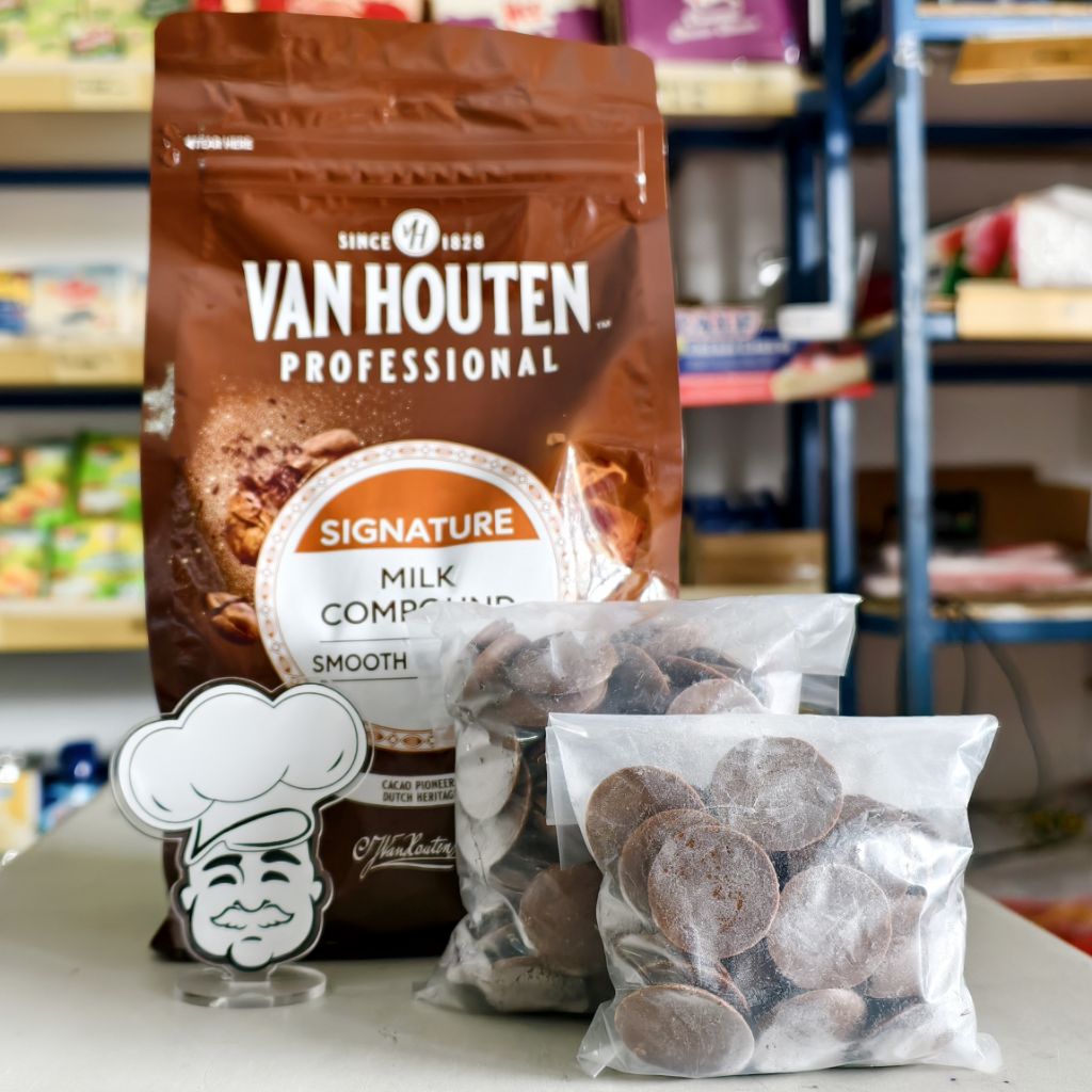 

Van houten Intense Milk Compound / Coklat Susu Koin Vanhouten 100Gr, 250Gr