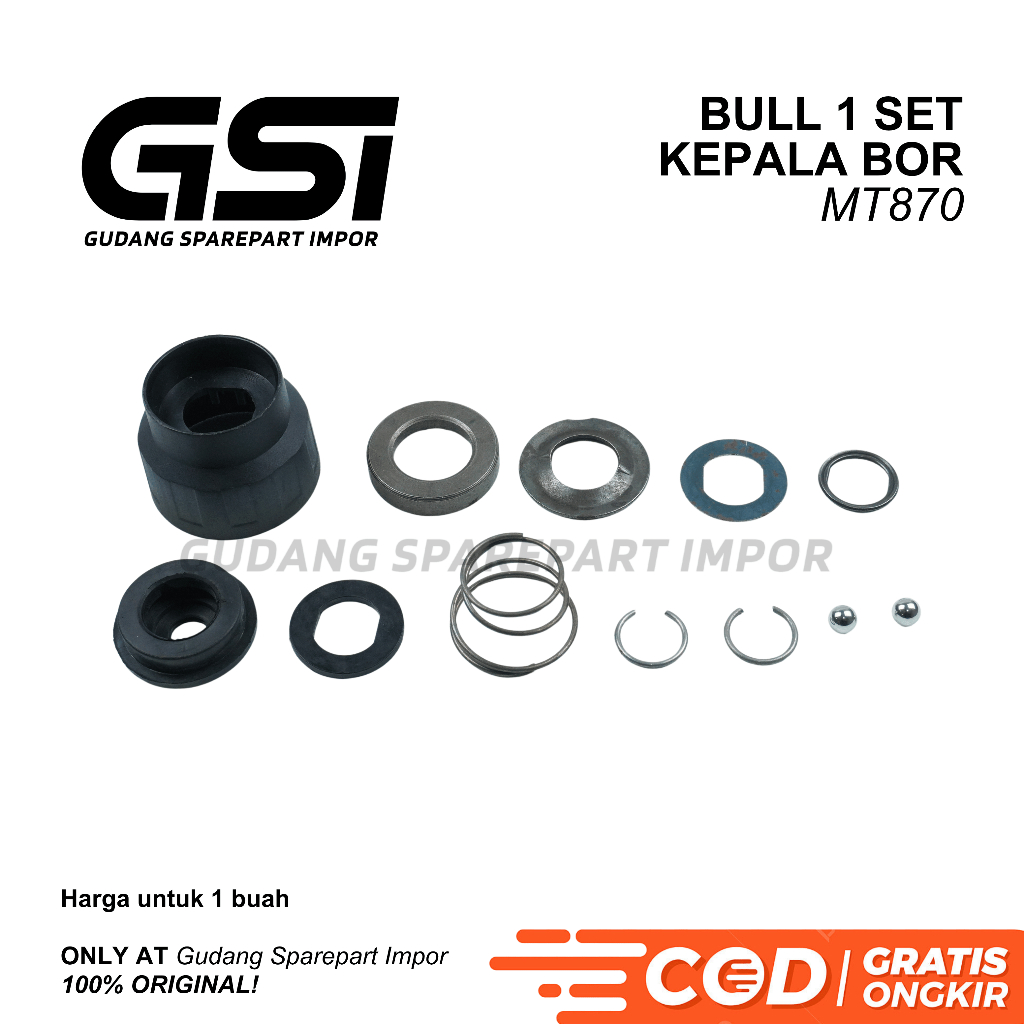 BULL Nose Cap MT870 Mesin Demolition Hammer Maktec / Kepala Bor Bobok Beton MT871 Maktec