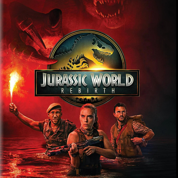 kaset DVD film barat Jurassic World: Rebirth (2025)