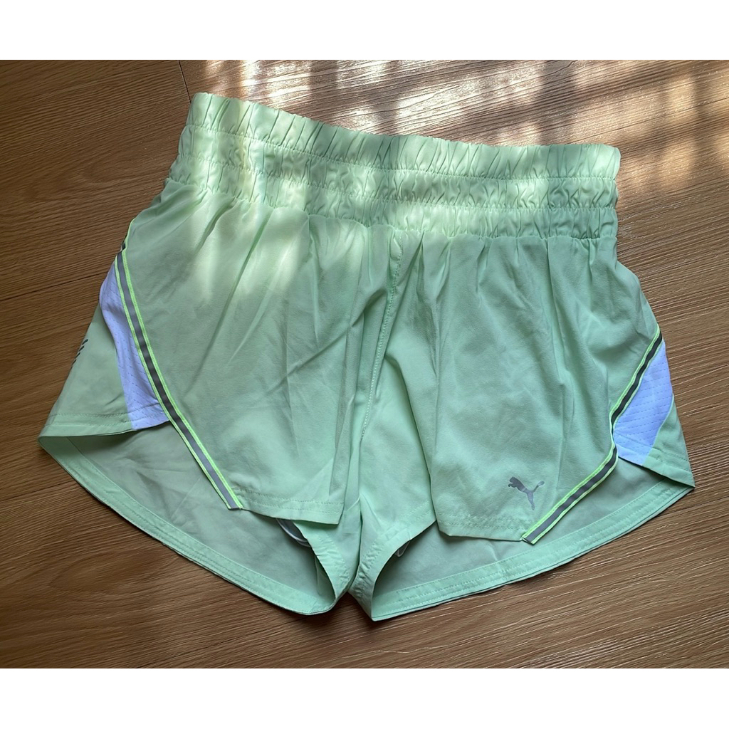 Preloved Puma Woven 3 Running women shorts celana lari jalan gym
