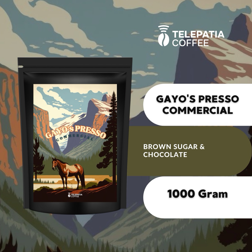 

Kopi Arabika Gayo’s Presso Commercial 1 Kg Biji dan Bubuk Kopi - Arabika Gayo