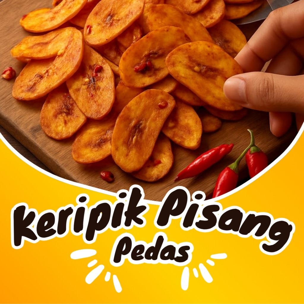 

Keripik Pisang Pedas Tanpa Bahan Pengawet