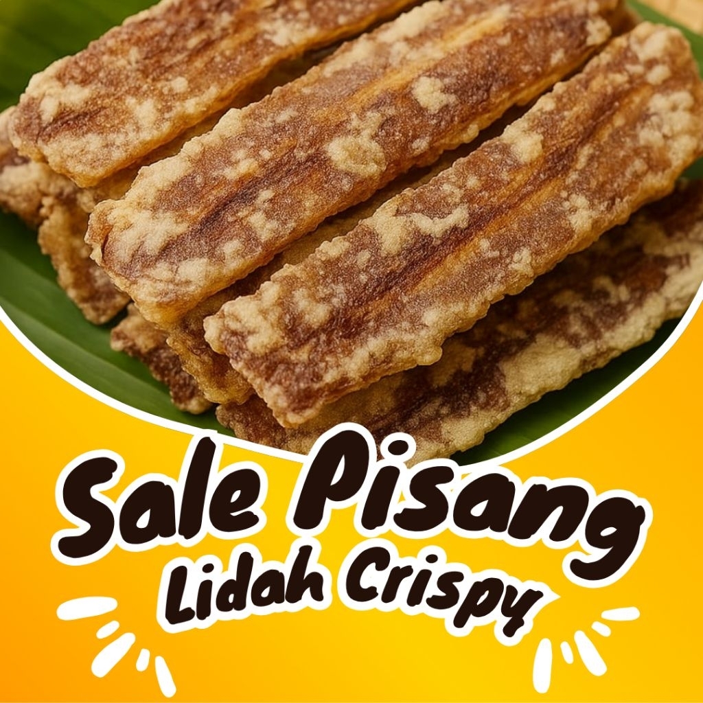 

Sale Pisang Lidah Crispy Khas Banyumas Tanpa Bahan Pengawet