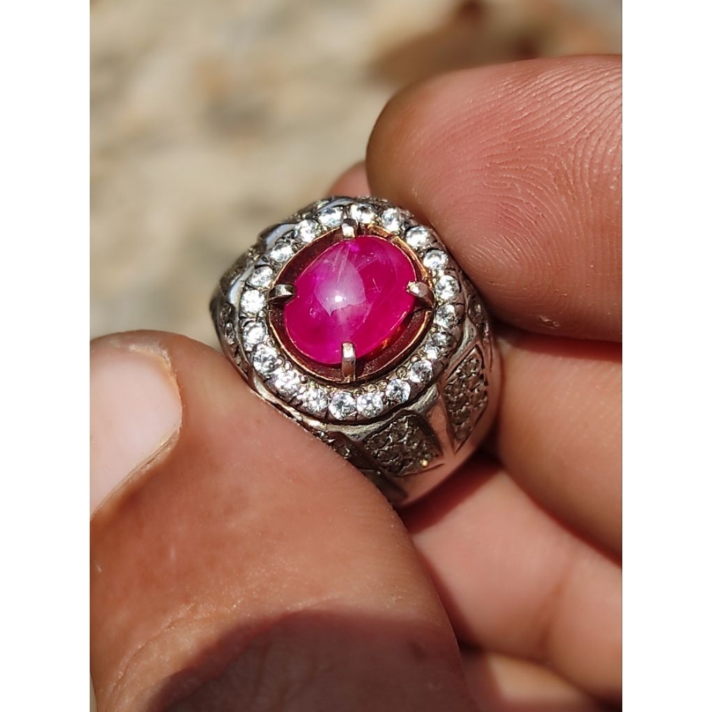 NATURAL STAR RUBY BURMA