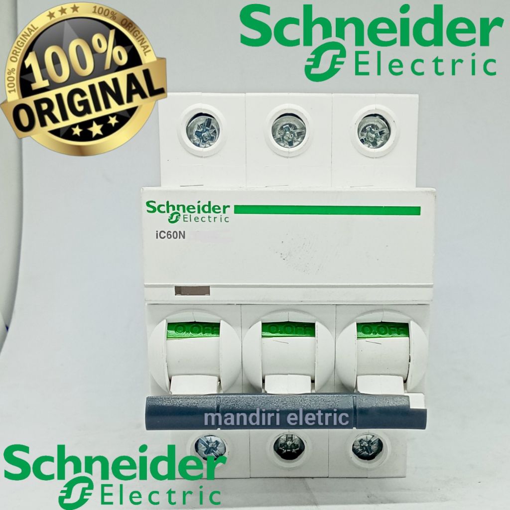 mcb Schneider 3p 4a Acti9 A9F74304 ic60N 3phase 4ampere mcb 3phase mcb Schneider mcb 4a 3phase Schne