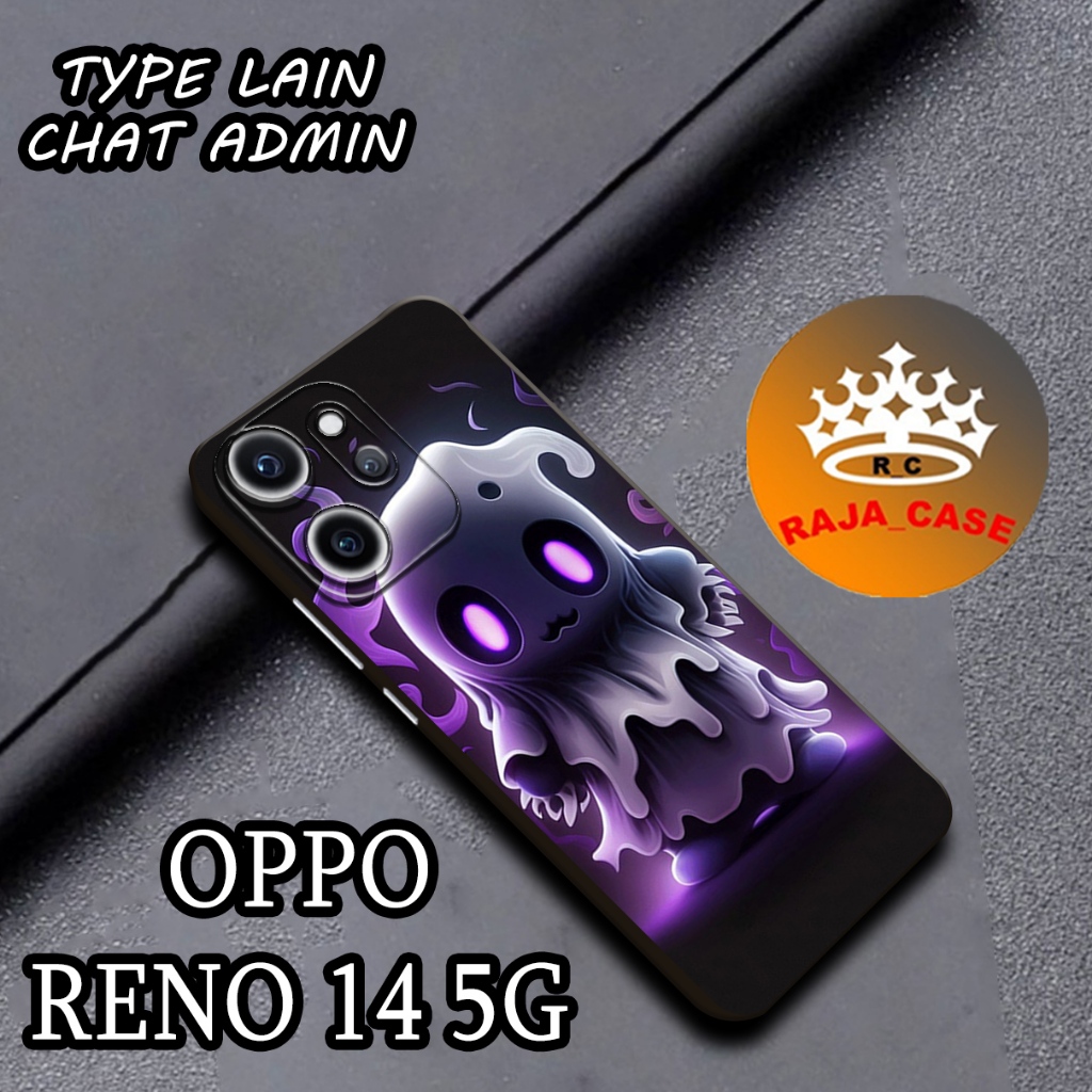 [RC6] Case OPPO RENO 14 5G - Casing OPPO RENO 14 5G [Motif MONSTER] - bahan karet - all type hp