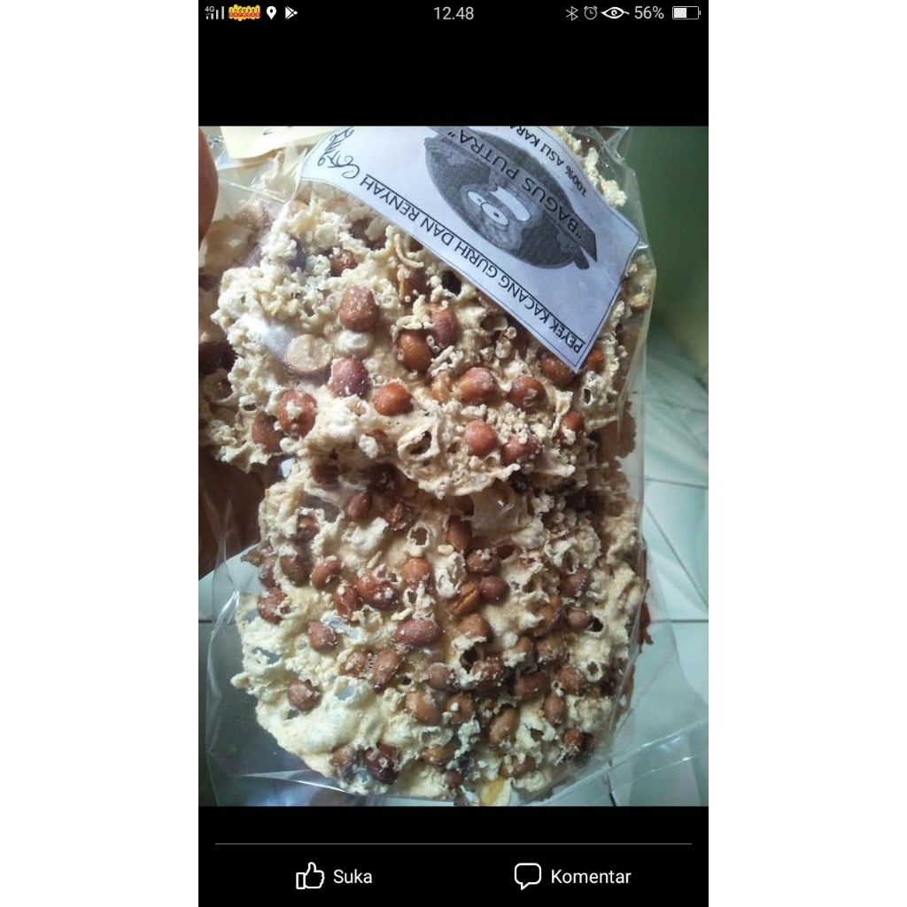 

Peyek kacang bunder fresh beli 5 gratis 1