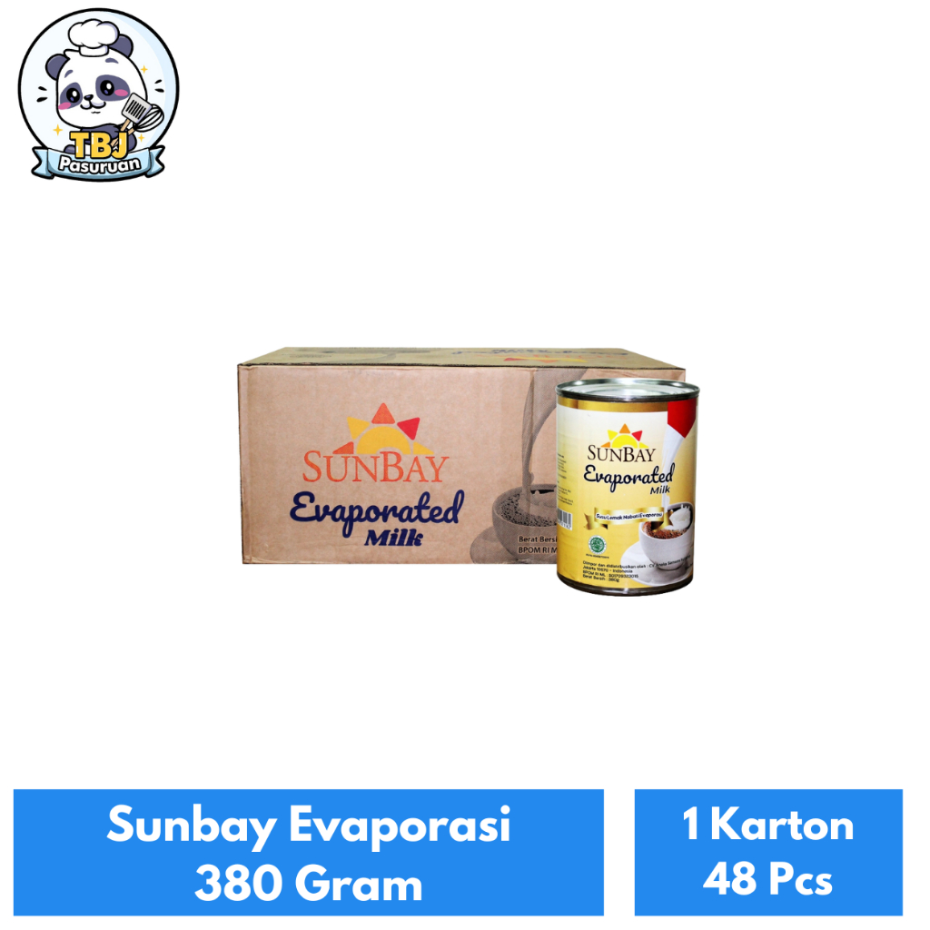 

Sunbay Evaporasi 380 Gram Kemasan 1 Karton Isi 48 Pcs