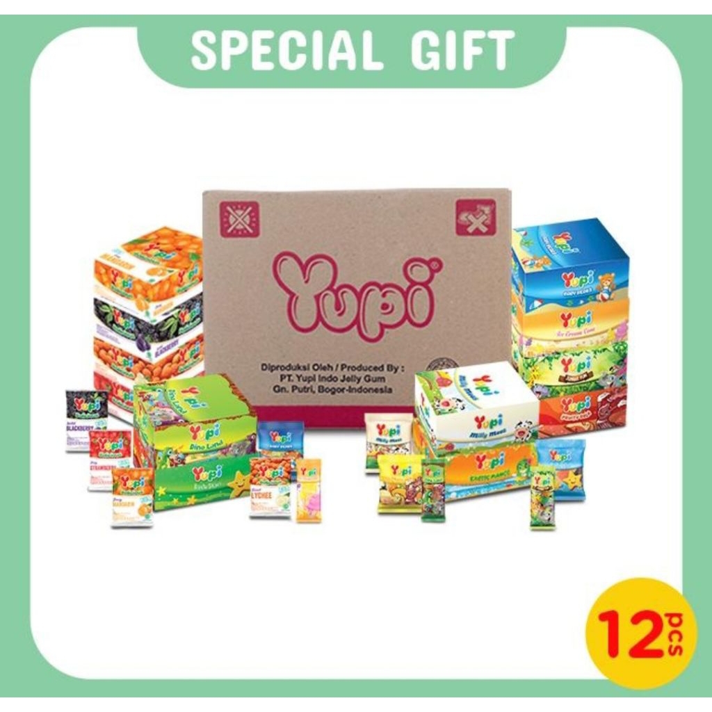 

Yupi Permen Yupi Varian Box isi 12 Varian