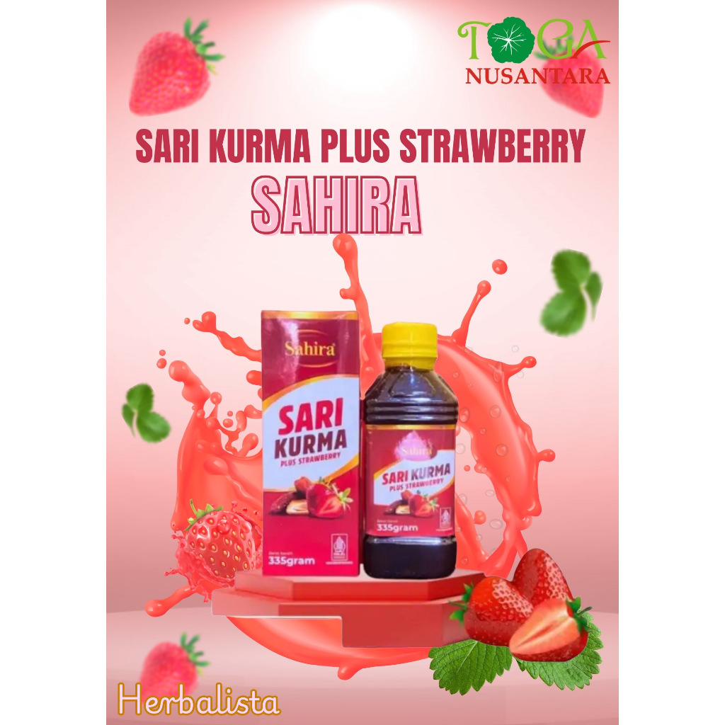 

Sari Kurma Sahira Plus Leccy - Minuman Sehat 335g