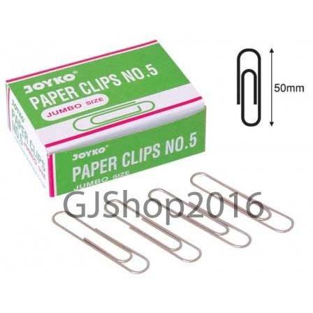 

Paper Clip No 5 Joyko Jumbo Clips Klip Jepitan Kertas