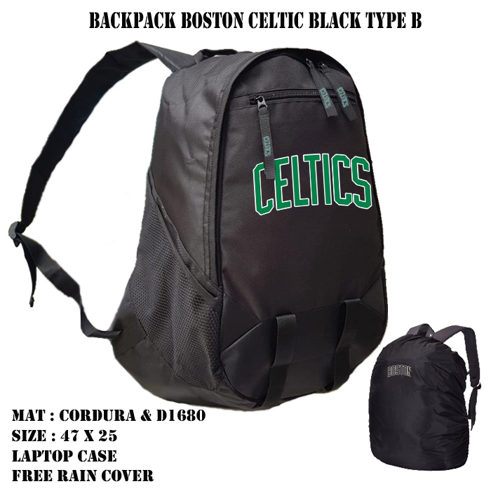 TAS RANSEL BASKET CELTIC - BACKPACK SEKOLAH BOSTON CELTIC - TAS GENDONG BOSTON CELTIC - TAS BASKET C