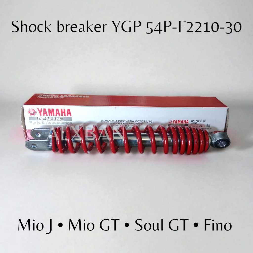 SHOCK BREAKER BELAKANG YGP 54P-F2210-30 UNTUK MOTOR MIO J, MIO GT, SOUL GT, FINO ORI YAMAHA