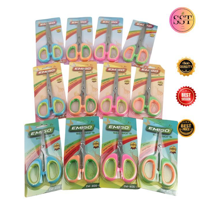 

[SST] Gunting Warna Warni 4/6/8 Inch Berkualitas EMIGO