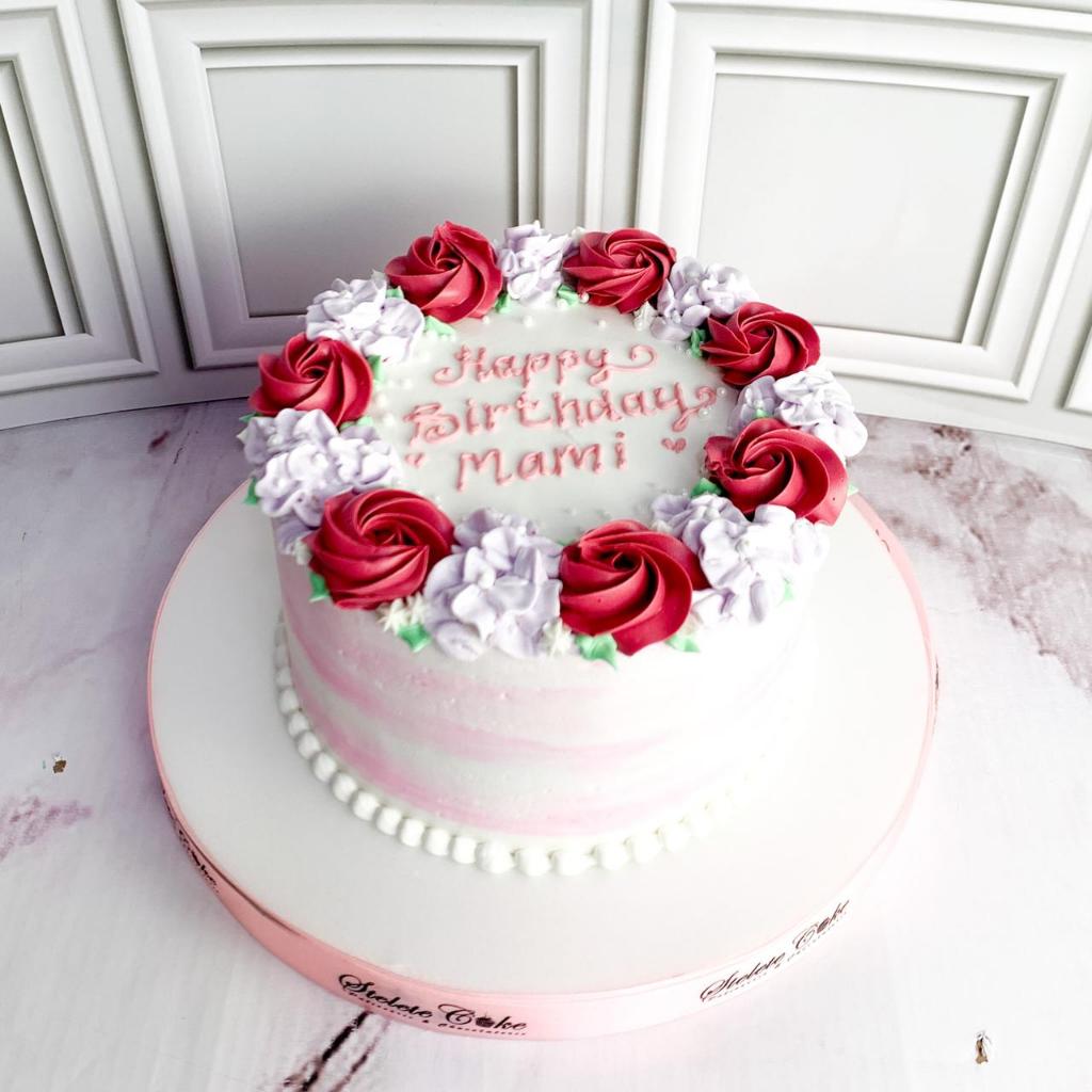 

Kue Ulang tahun/Birthday Cake/Kue Ultah Tema Flower Cake/Flower Cake Jakarta/Flower Bunga cake