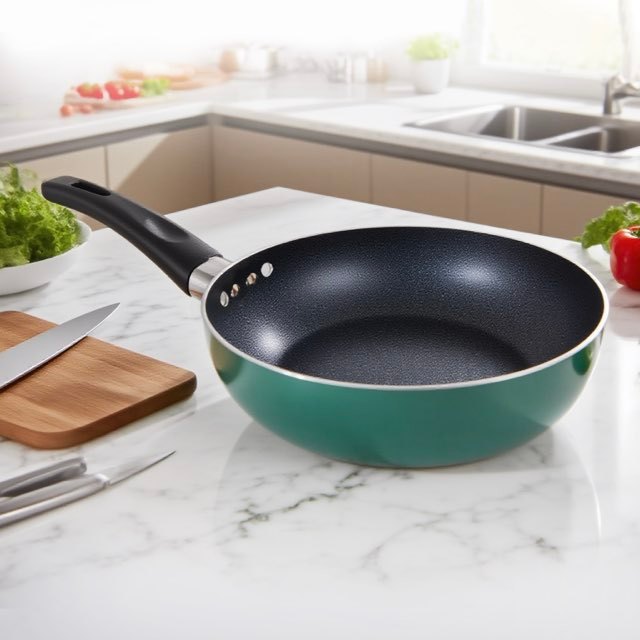 Midea Frying Pan Induction Ready - Wajan Teflon Anti Lengket Bisa untuk Kompor Listrik / Induksi