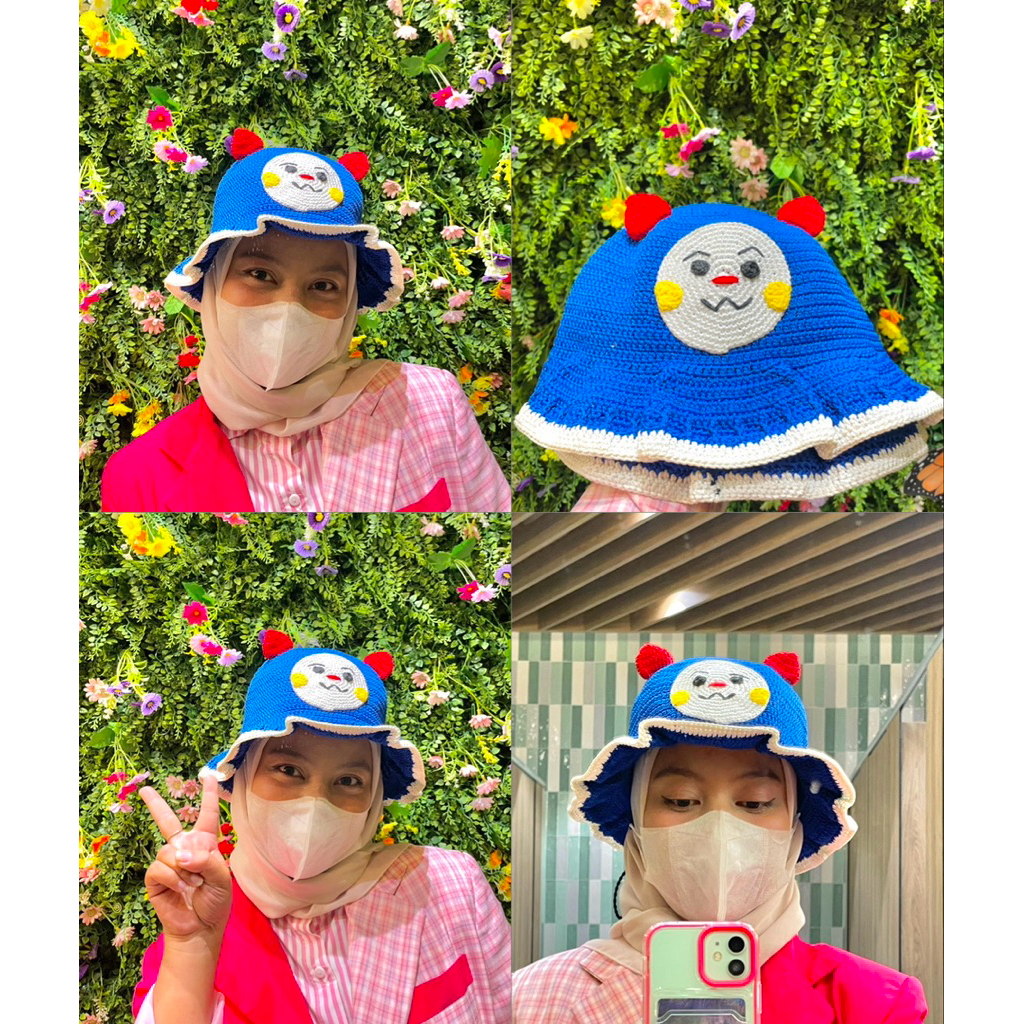 BUCKET HAT TREASURE PODONG/WOOPY/LAWOO/CHILLI