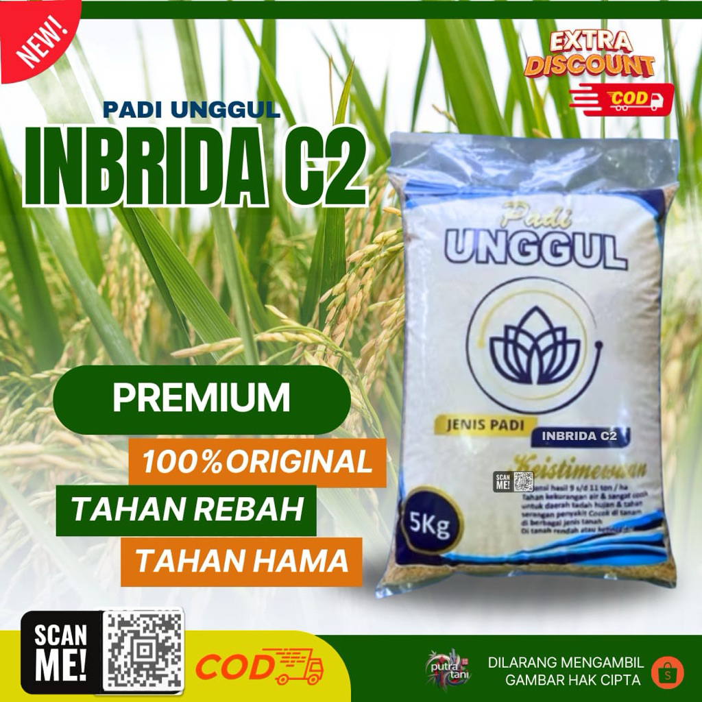BENIH PADI UNGGUL INBRIDA C2 5KG