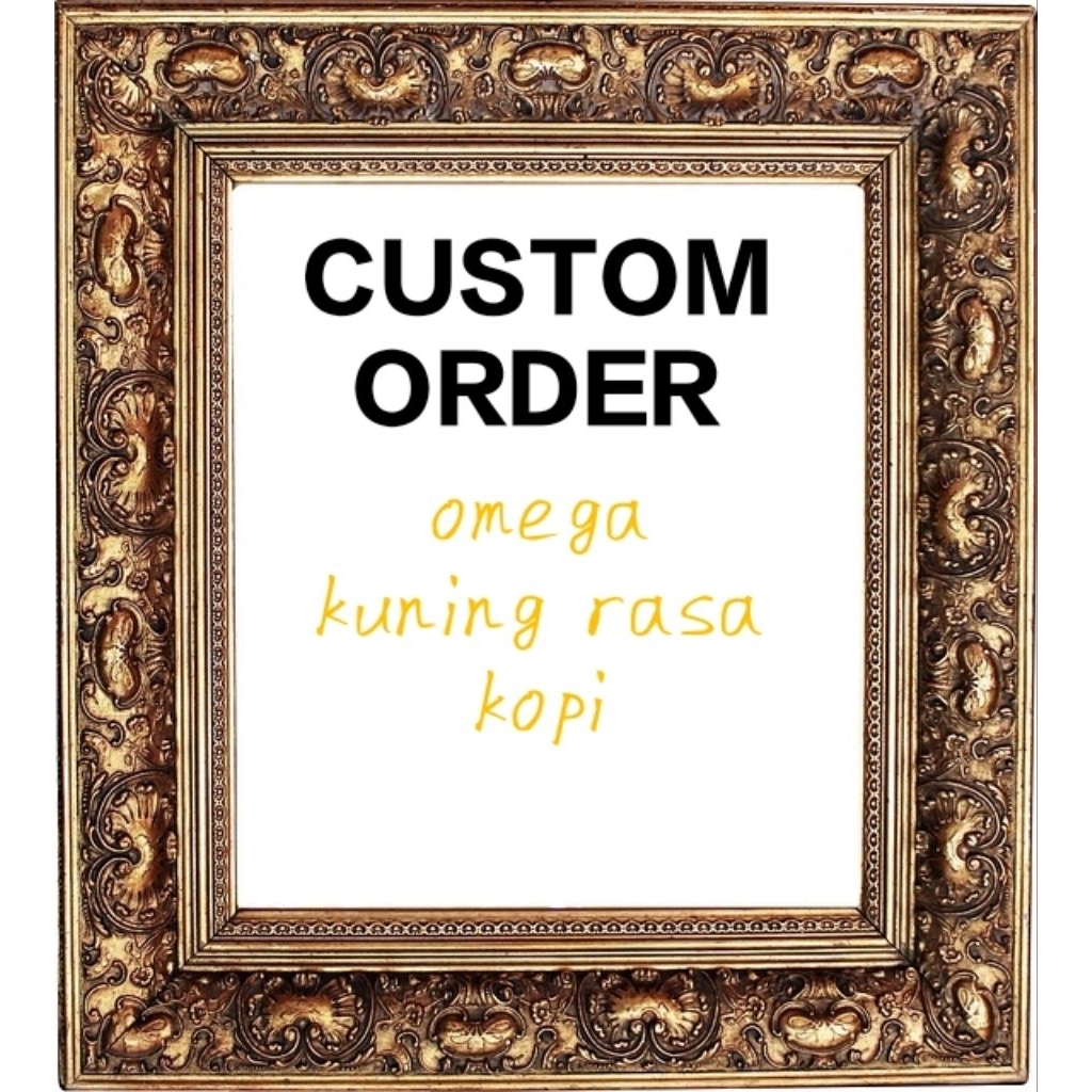 

custom order (omg kuning) hologram biru