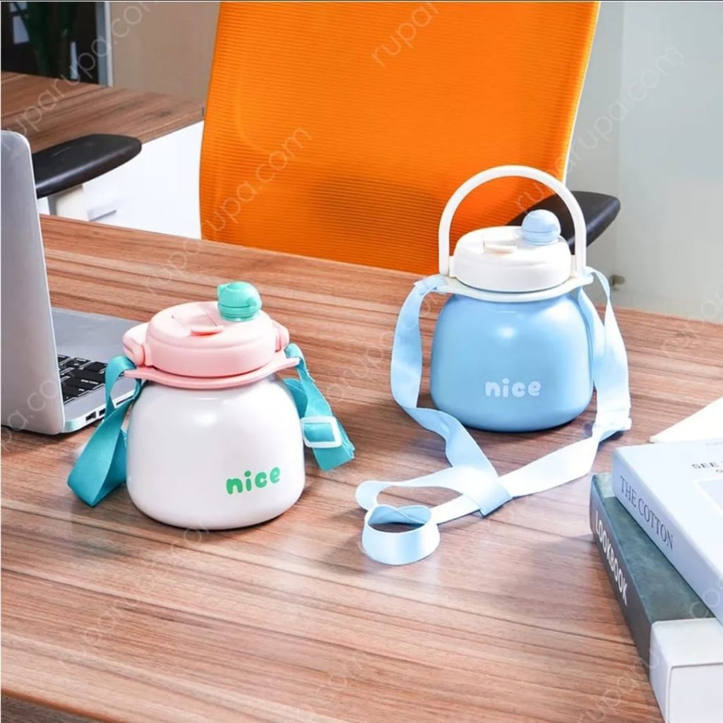 INFORMA THERMAL BOTTLE SHEM PINK 740ML // TUMBLER MINUM INFORMA // TUMBLER STAINLESS // TUMBLER MINU