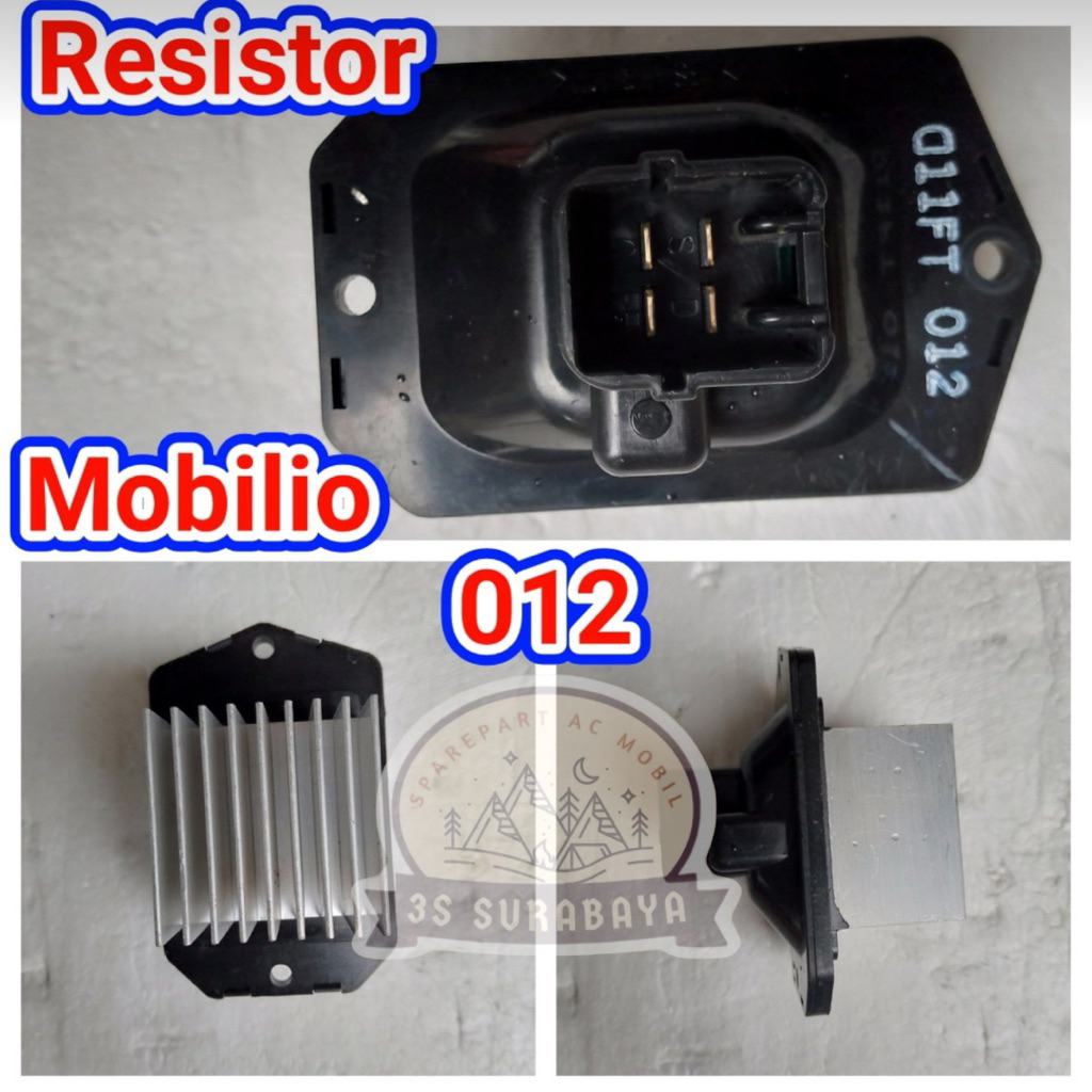 Werstand Mobilio Hrv Brio Model batu HONDA  ASLI ac mobil Werstan Resistor Blower Ac Angin (Baru/New