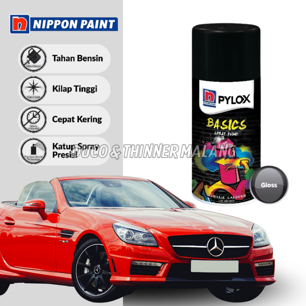 PYLOX BASIC 300CC STOK WARNA TERLENGKAP / CLEAR ACRYLIC PAINT