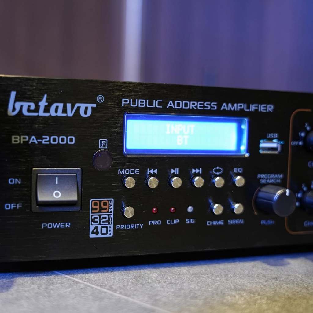 Amplifier Power Betavo BPA2000 | Power Amplifier Betavo BPA-2000