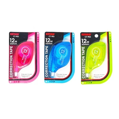 

TBMO KENKO CORRECTION TAPE CT-903 (12m x 5mm)