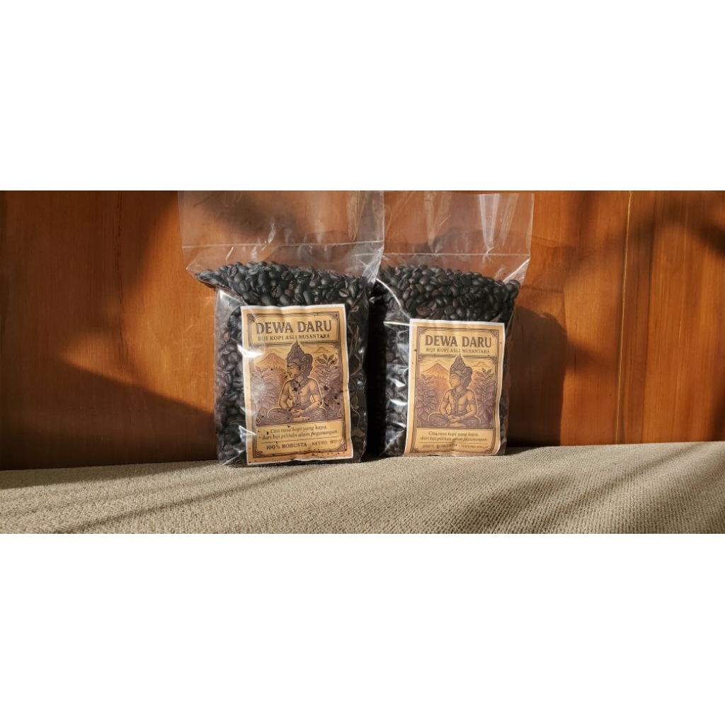 

Dewa Daru - Biji Kopi Robusta Roasted Grade A 1/2 Kg