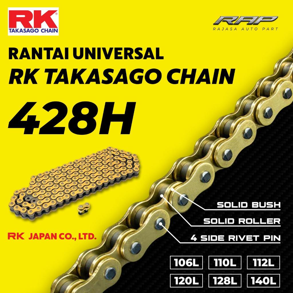 RANTAI RK TAKASAGO 428H 120 128 130L 140L RK CHAIN RANTAI RODA RK TAKASAGO 128-140