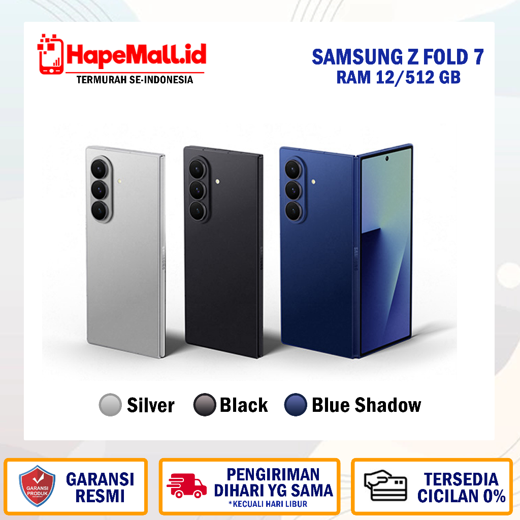 SAMSUNG GALAXY Z FOLD 12/512 GB GARANSI RESMI SEIN TERMURAH