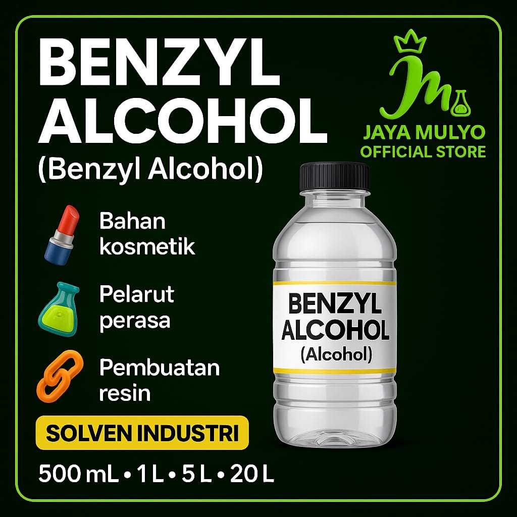 Benzyl alcohol 500 ml / Benzyl Alkohol / Bensil Alkohol