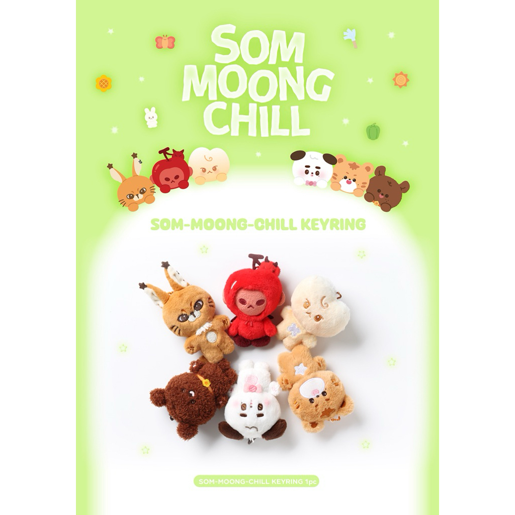 NCT127 NCT 127 Official SOM MOONG CHILL Doll keyring JOHNNY YUTA DOYOUNG JUNGWOO MARK HAECHAN