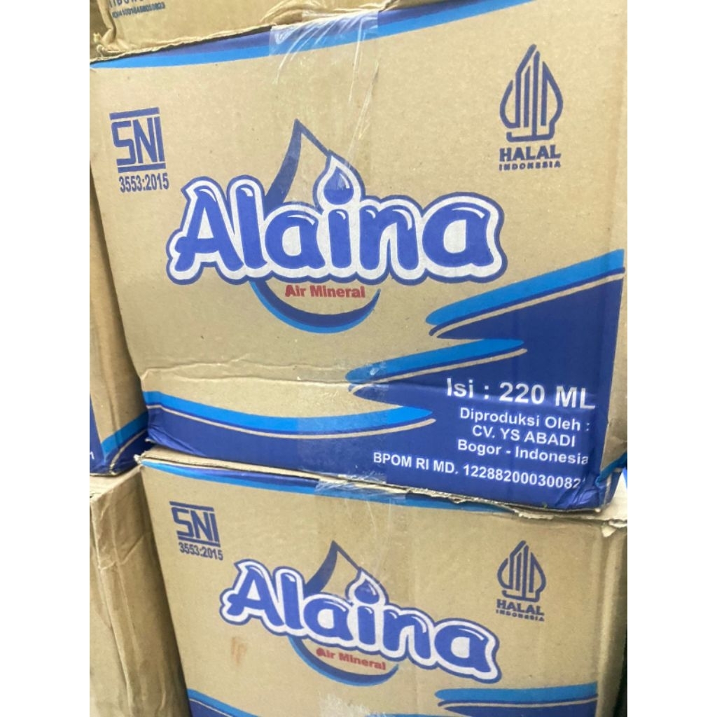 

Alaina dus gelas 200ml Gojek Only