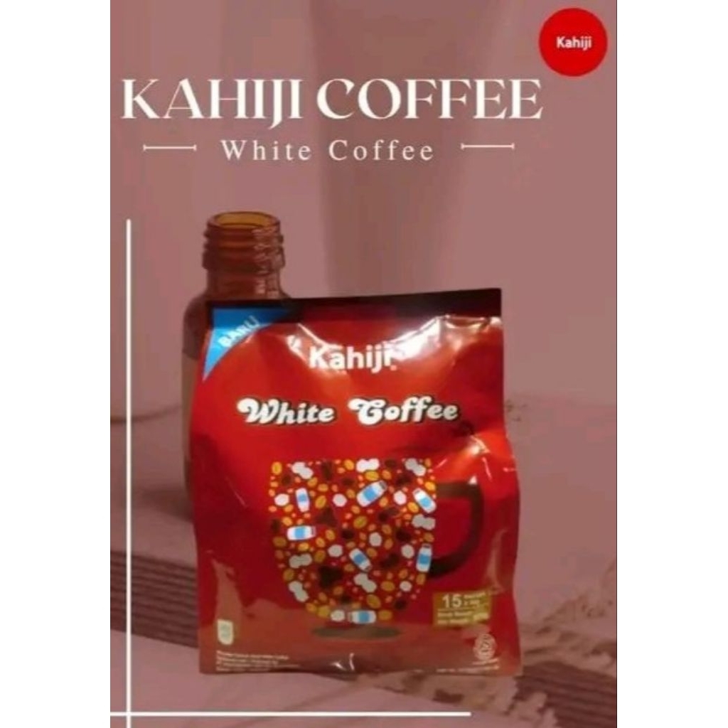 

Kahiji Coffee White Coffee 3 in 1 15 Sachet
